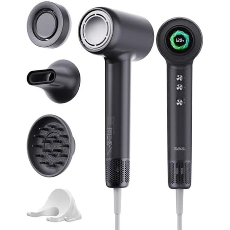 Secador De Cabelo Aromático Bi-Iônico Profissional-mera PRO-Soprador De Resultados De Salão De Secagem Rápida Com Difuso