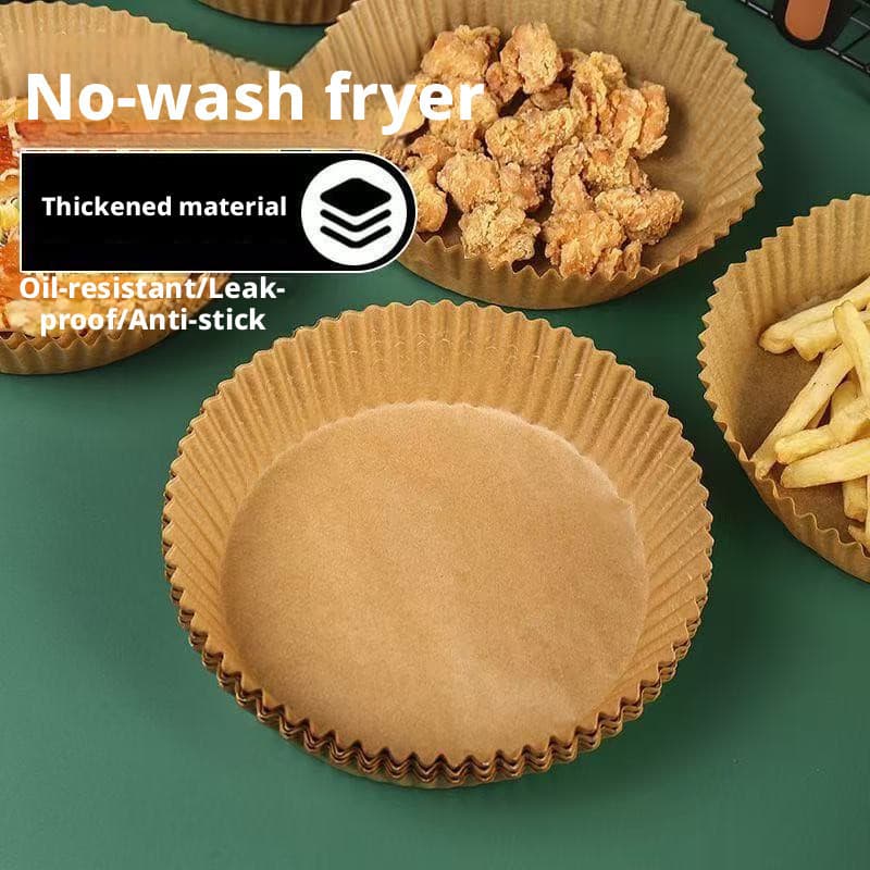 Papel especial para fritadeira de ar, papel absorvente de óleo, papel à prova de graxa, revestimento à prova de óleo sem