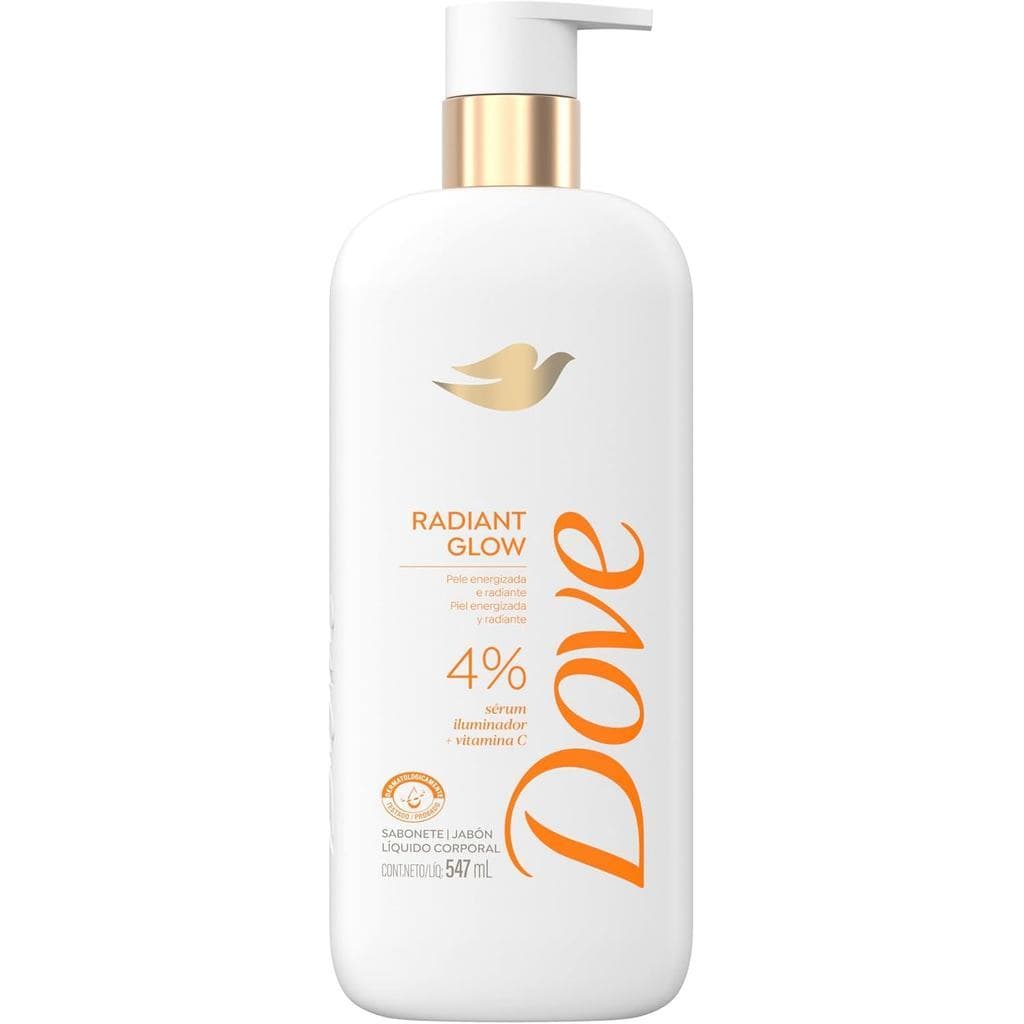 Dove Glow Radiante Sabonete Sérum Vitamina C 547ml