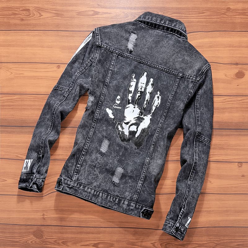 2025 novo estilo masculino outono versão coreana na moda macacão Denim topo masculino jaqueta Casual jaqueta masculina