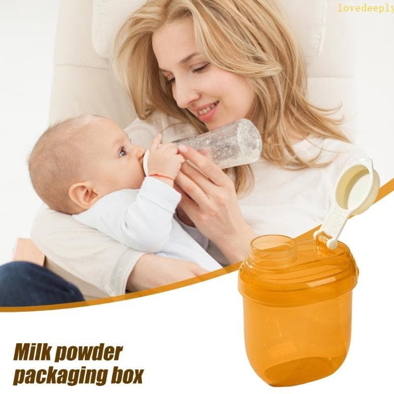 lovedeeply Caixa Recipiente De Fórmula Para Bebês , De Armazenamento De Leite Em Pó Infantil , Controle Preciso Cereais 