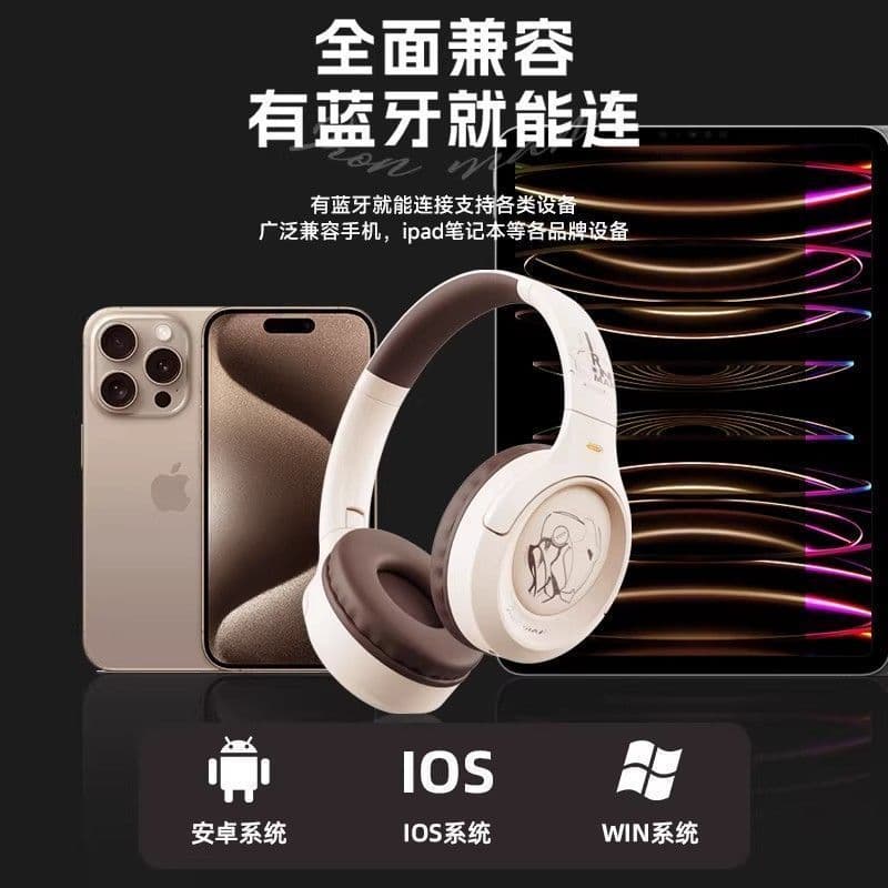Novo Disney Marvel Co-Branded fone de ouvido Bluetooth fone de ouvido sem fio jogo de jogos de baixa latência fone de ou