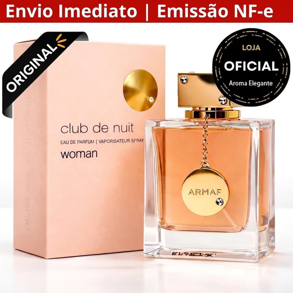 Perfume Armaf Club De Nuit Woman Feminino 100ml EDP Importado Original
