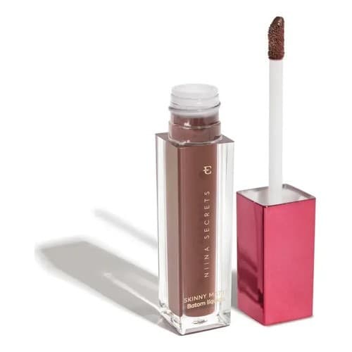 Batom Líquido Rosa Lótus Niina Secrets Skinny Matte 5ml Cor Rosa-escuro