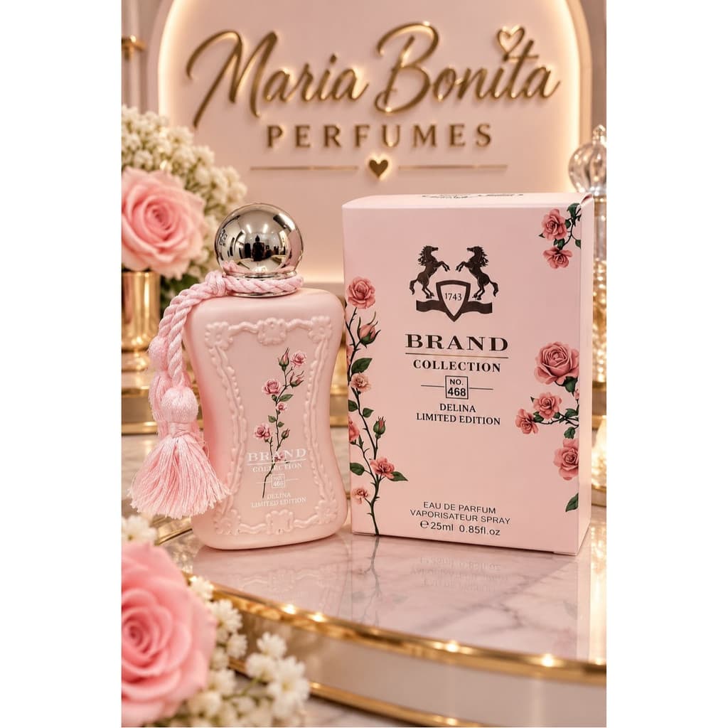 Perfume Feminino Lançamento Importado Brand Collection 468 - Inspiração Delina Limited Edition - 25ml