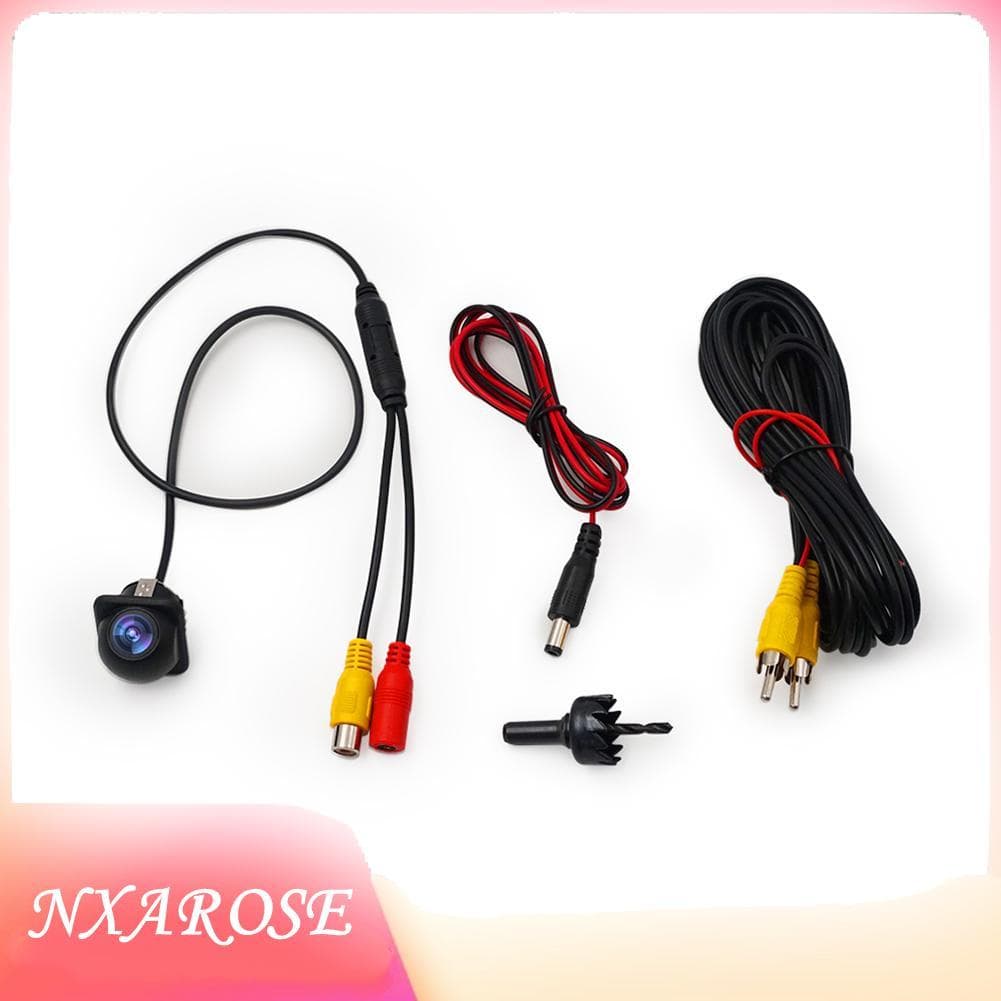 nxarose Sonew Câmera traseira do carro reversa/revertendo estacionamento câmera de backup 170° ângulo de visão