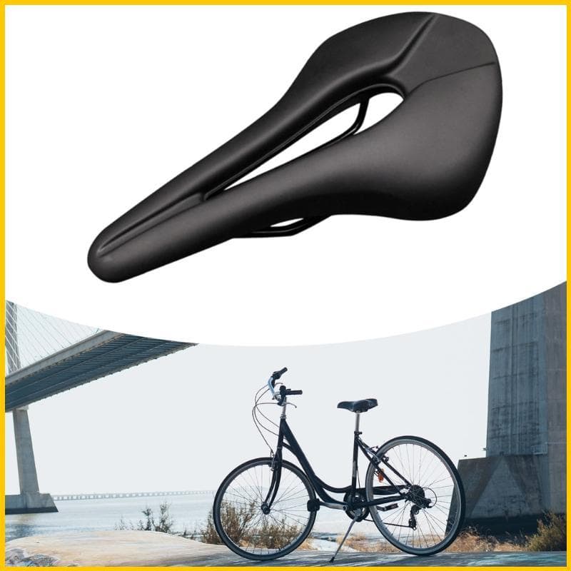 Almofada Confortável Para Bicicletas SUN De Couro PU Selim De Bicicleta Assento À Prova De Choque Ergométrica De Montanh