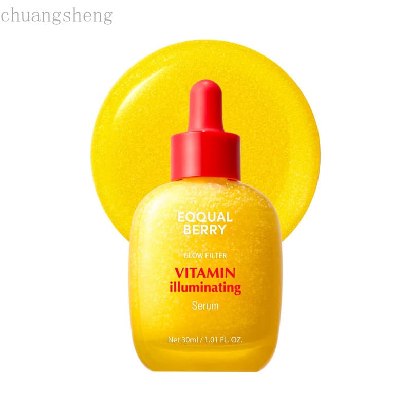 Sérum Iluminador de Vitaminas EQQUALBERRY |   Niacinamide 4% & TXA |   Sérum Iluminador de Vitamina C para o Rosto com Á