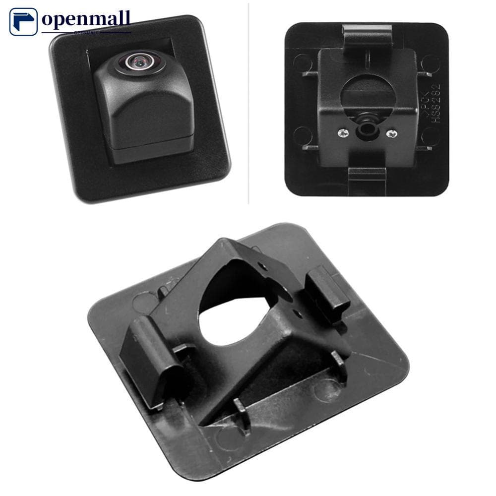 OMALL 1Pc Suporte Para Câmera De Visão Traseira Do Carro Luzes De Placa Universal Reversa De Veículo ABS Preto Kia K3 K3