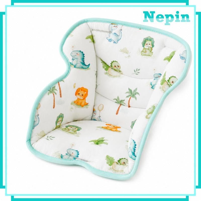 [Nepin] Almofada De Jantar Infantil Soft Assento Acolchoada Têxtil Para Cadeira De Bebê Alimentação Alto