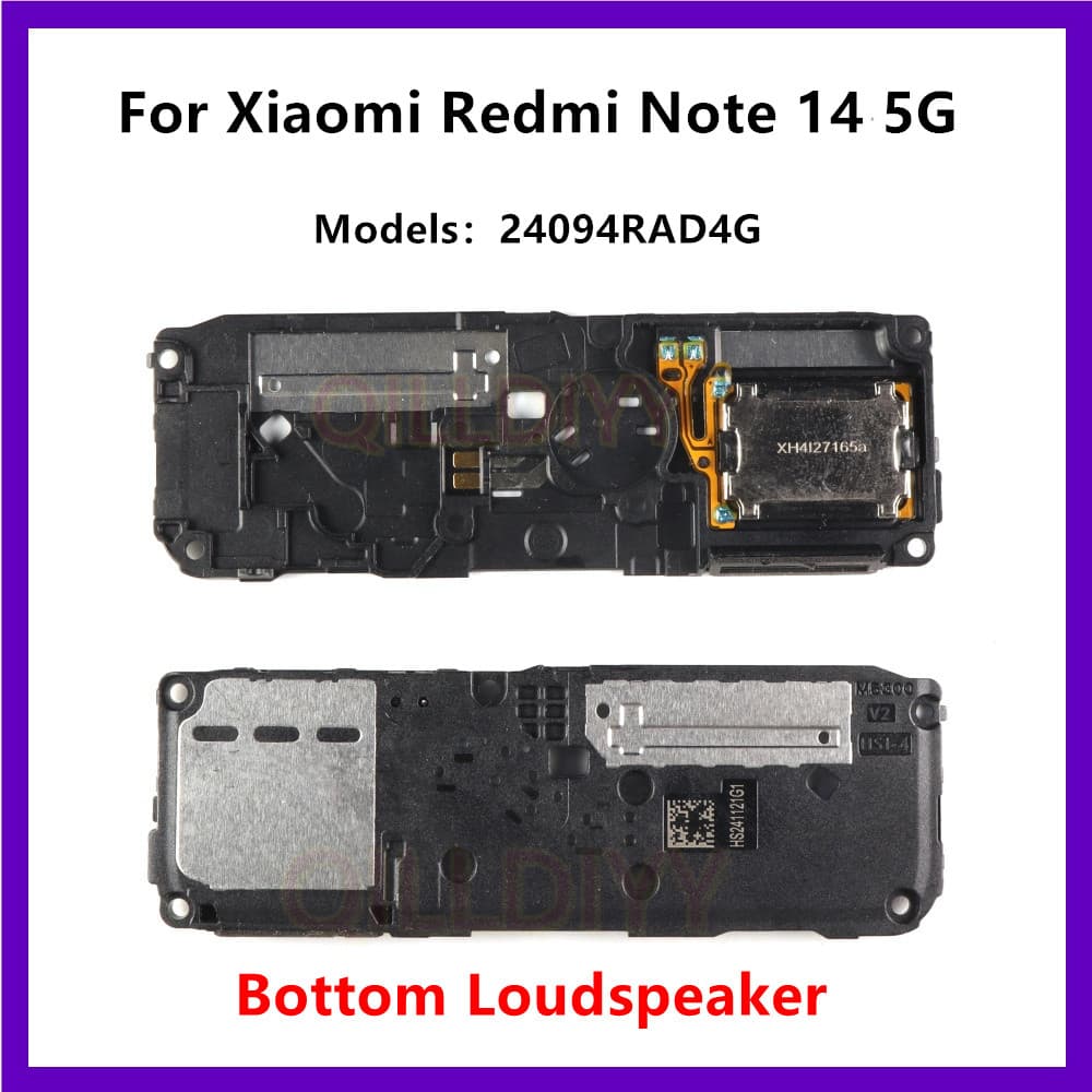 Alto-Falante Para Xiaomi Redmi Note 14 5G , Campainha , Módulo De Som , Placa , Peça De Reparo De Smartphone