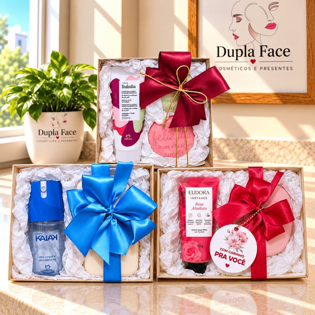 Kits e Presentes Acompanha Sacola - Prontos pra Surpreender e Encantar