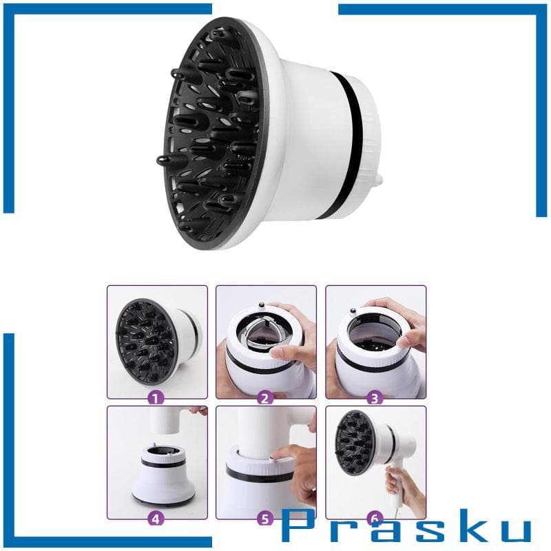 [Prasku] Difusor De Cabelo Universal Para Secadores Adequado De . 4 A 3.1 Polegadas Secador Profissional