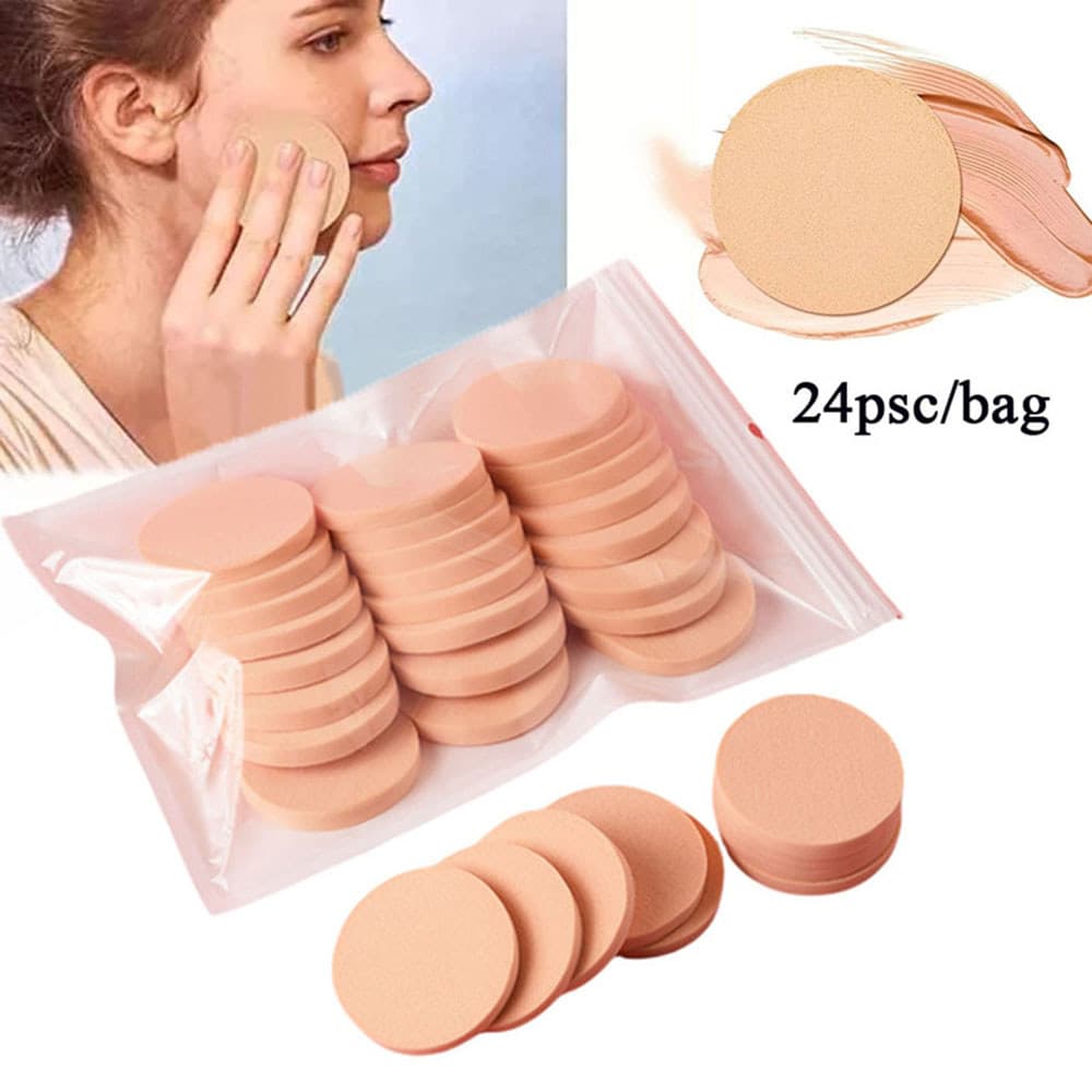 Esponja Facial Para Maquiagem Macia Aplicar Pó E Base Liquida