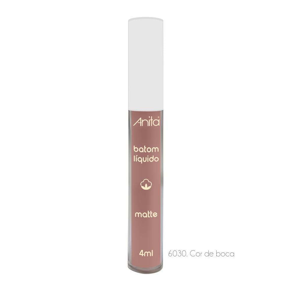 Batom Líquido Matte 6030 Cor De Boca 4ml Anita