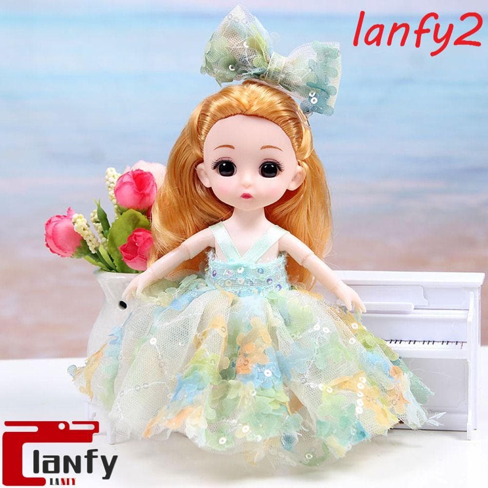 LANFY Meninas Boneca Princesa Bonecas Brinquedos Modelo Articulados Móvel Articulado