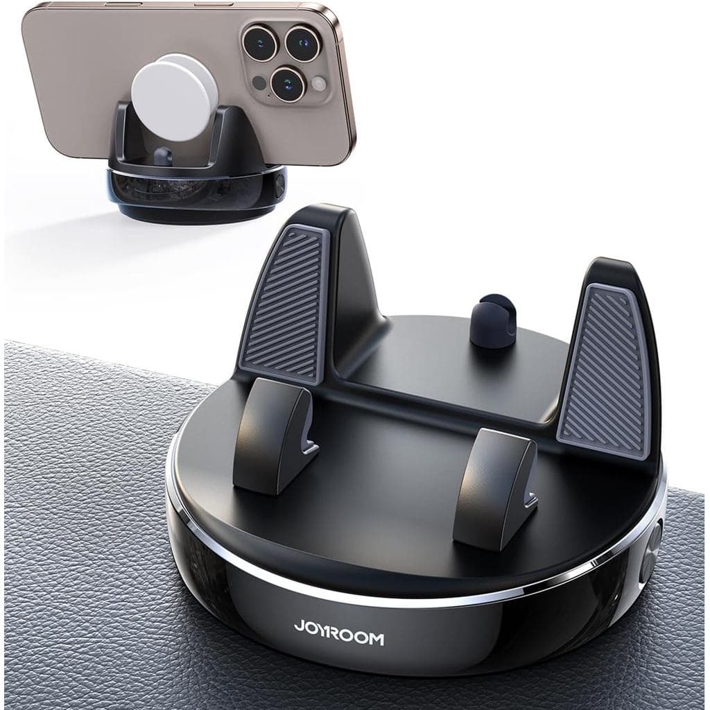 Suporte para Telefone de Carro JOYROOM, 360 °   Suporte de Telefone Ajustável e Anti-reflexo para Carro, Design de Encai
