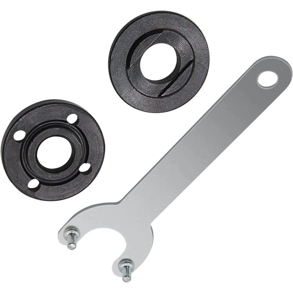 Porcas para Esmerilhadeira Angular, 2 Porcas de Flange para Esmerilhadeira Angular com 1 Chave para Esmerilhadeira Angul