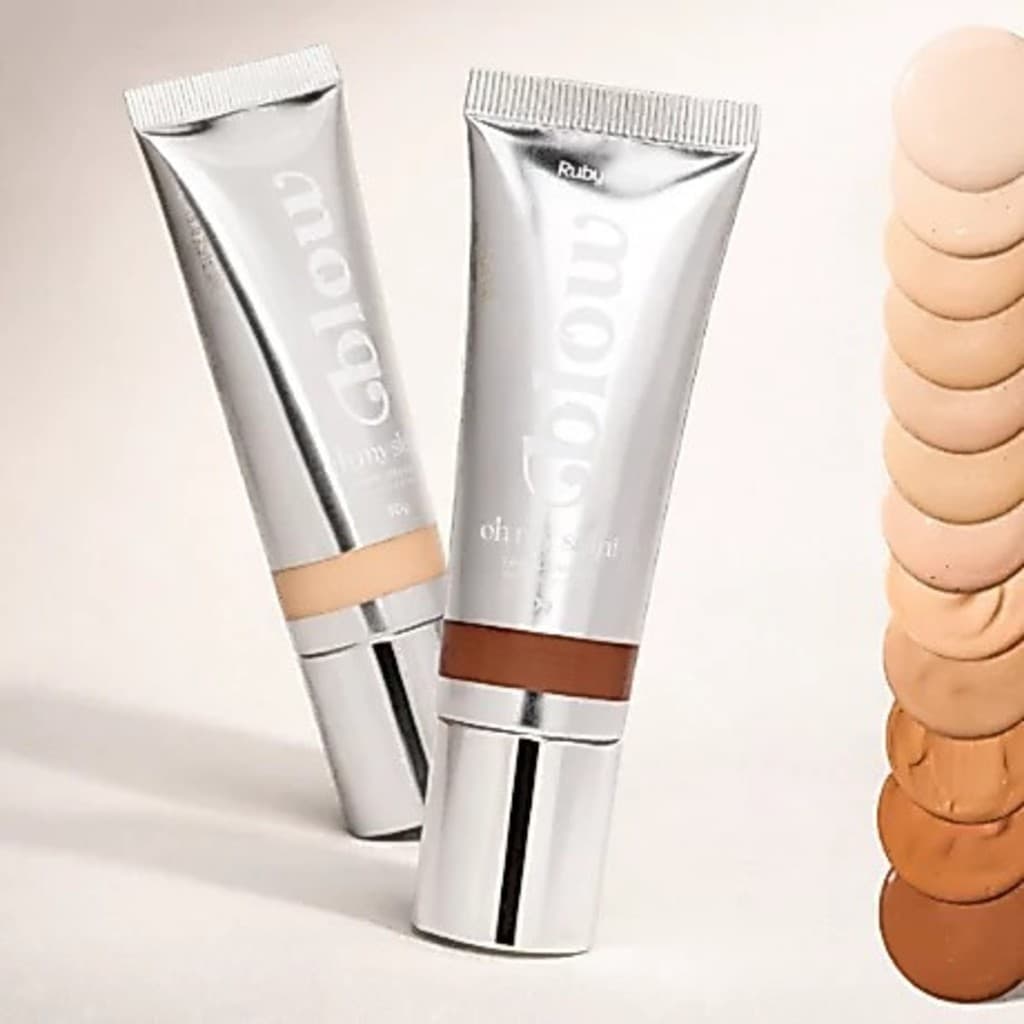 Base Líquida Ruby Rose Oh My Skin Blow Cobertura Uniforme Acabamento Natural