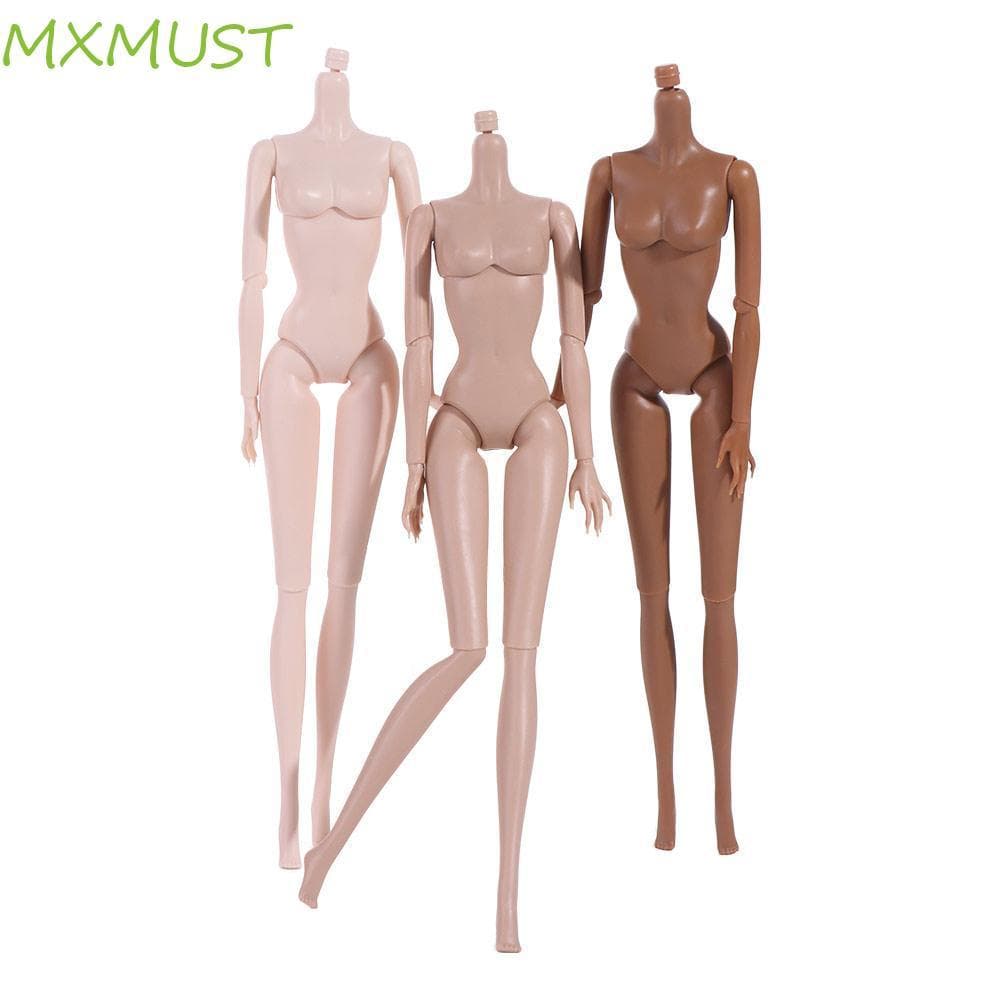 MXMUST Bonecas BJD Nu Articuladas , Boneca 1/6 Super Modelo Móvel , Corpo De Figura De Pele Europeia Branca