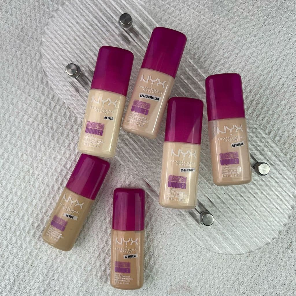 Nxy pele nutritiva macia pele de alcatrão base líquida fosca controle de óleo névoa macia leve de longa duração