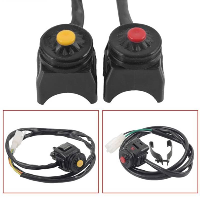 ADS Universal ATV Motocicleta Dual Sport Dirt Quad Start Horn Kill Off Stop Switch Botão Acessórios Para Moto BR