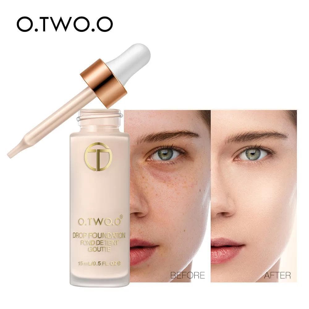 Base Líquida Com Acabamento Natural , Cobertura Completa , De Maquiagem Sem Óleo , Creme BB De Longa Duração , Corretivo