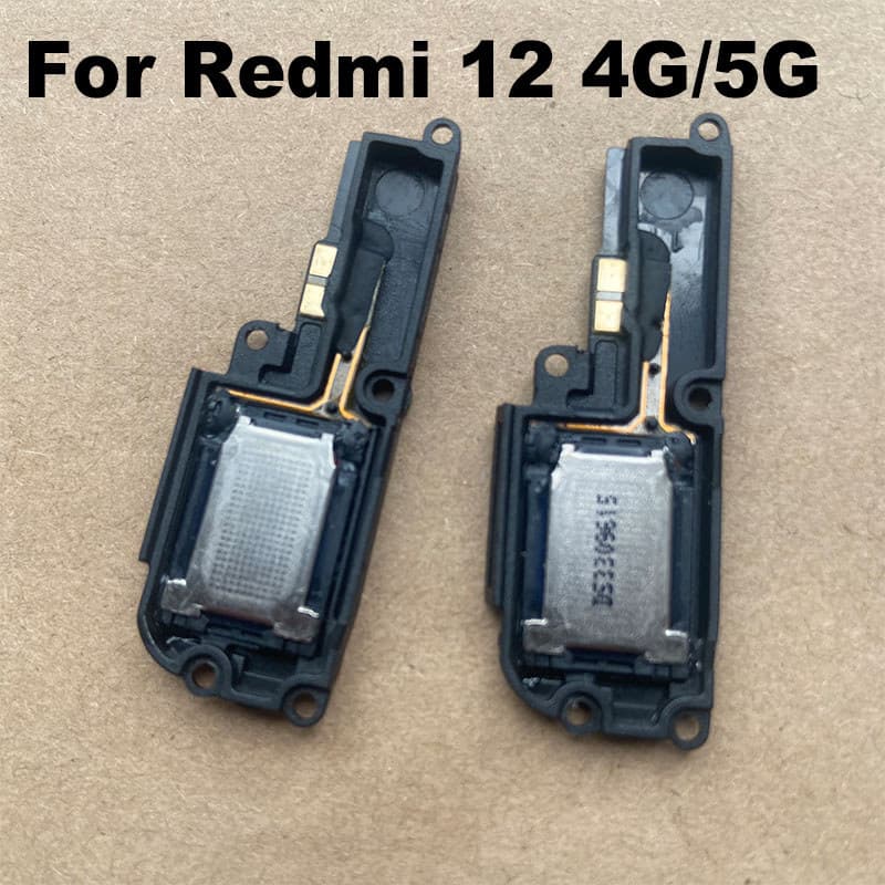 Para Xiaomi Redmi 12 Alto-Falante Campainha Módulo Cabo Flexível Smartphone Peças De Reposição 4G 5G