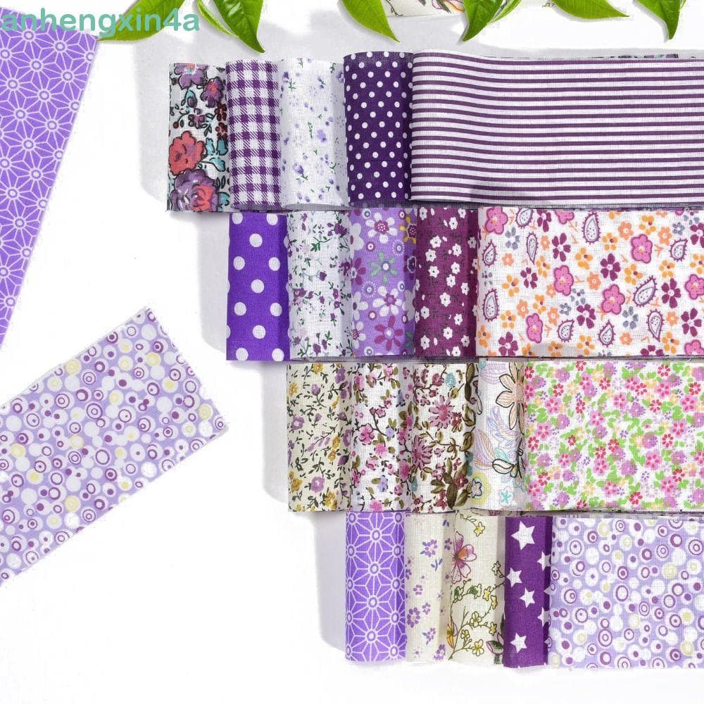 ANHENGXIN 40 Pcs Tecido Patchwork , Tiras Acolchoadas Rolo De Geléia De Algodão Floral , Material De Costura DIY