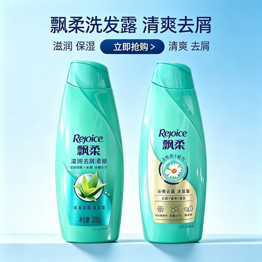 F Flowy shampoo hidratante anti-caspa shampoo macio refrescante controle de óleo anti-caspa anti-coceira shampoo produto