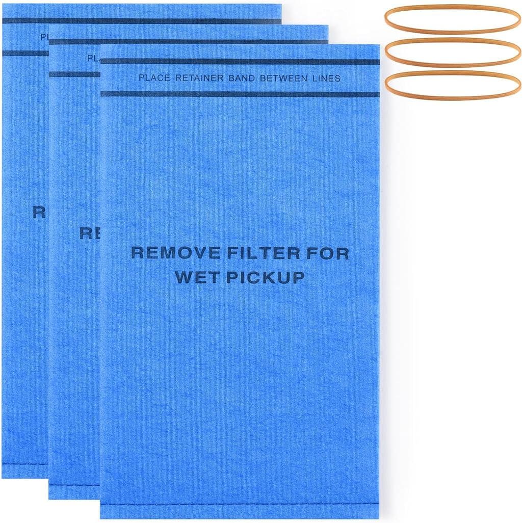 Sacos de Filtro para Aspirador de Pó e Água WS01025F2 para Aspirador de Pó e Água Stinger de 2-1/2 a 5 Galões WS0255VA, 