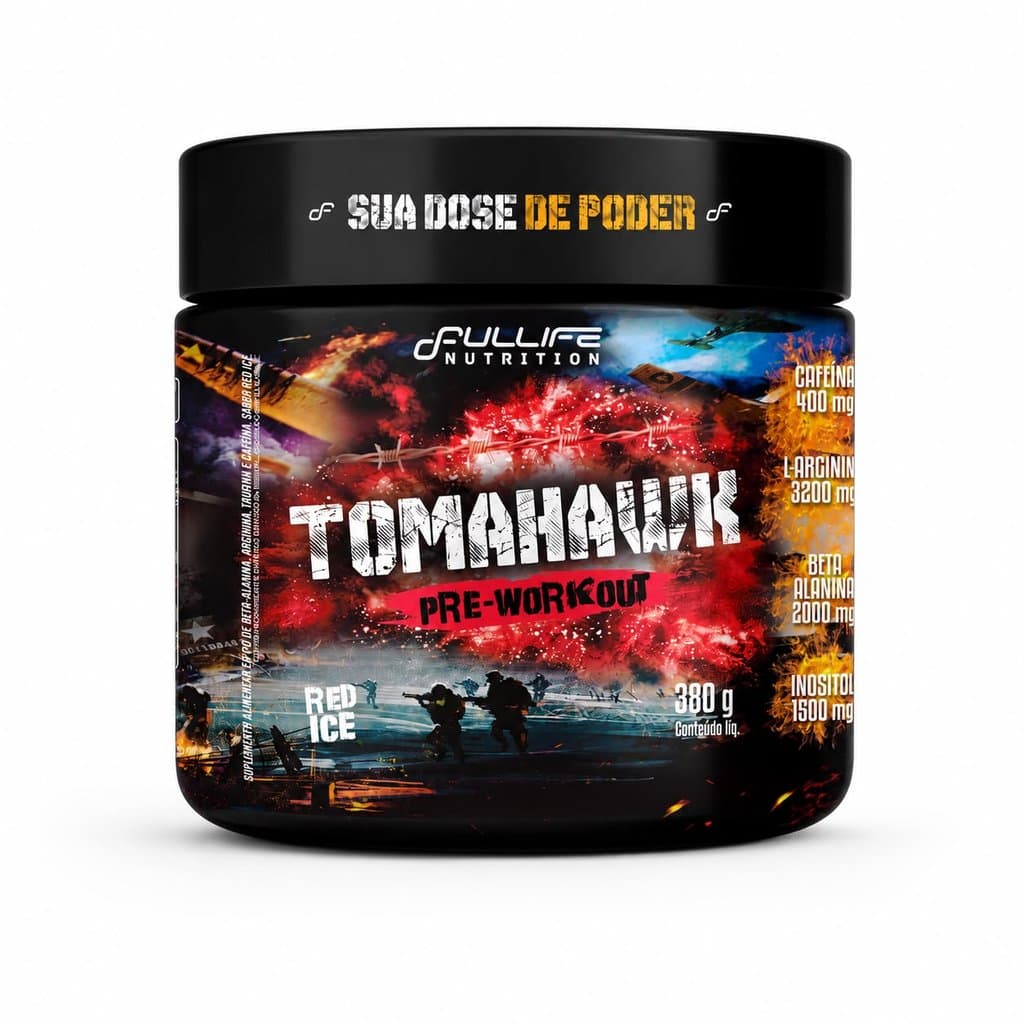 Tomahawk 380 gramas sabor Frutas Vermelhas Fullife Nutrition