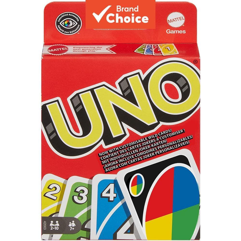 Jogo de Cartas Clássico Uno - Portátil, Festa em Família, Viagem, Fácil de Aprender, Estratégia, Números, Ação, Para