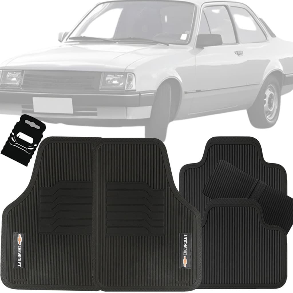 Tapete Automotivo Universal Borracha Chevette 1973 1974 1975 1976 1977 1978 79 80 81 82 83 84 85 86 87 88 89 90 91 92 93