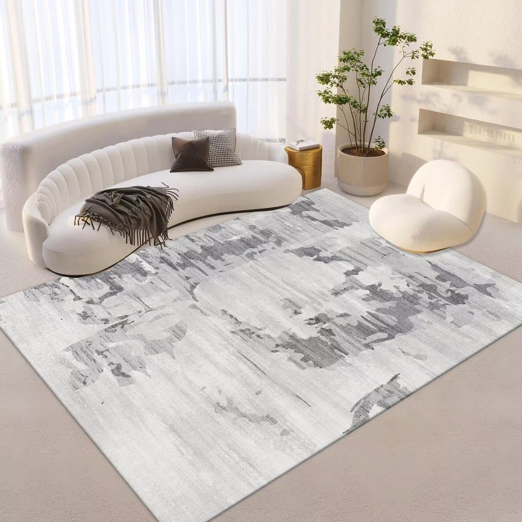 [Novo produto] Tapete moderno e simples para sala de estar Quarto doméstico cheio de tapetes antiderrapantes Resistente 