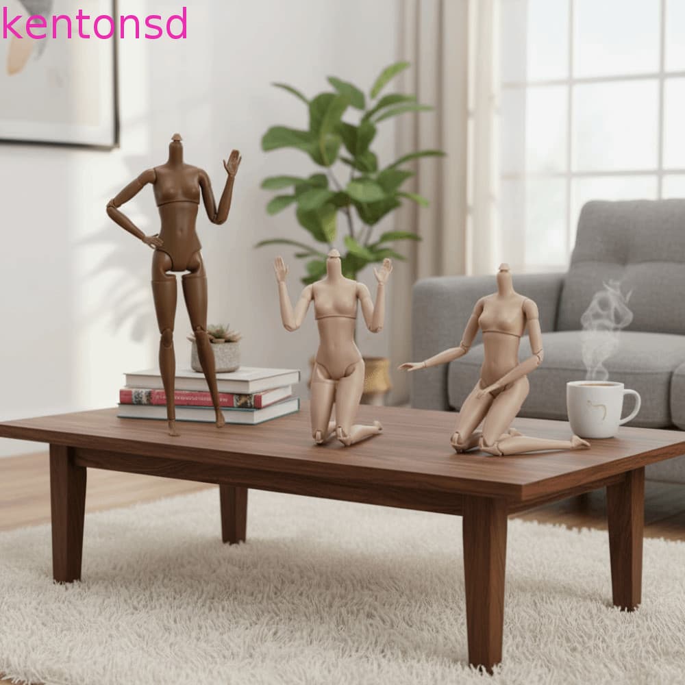 Boneca Super Modelo , Corpo Muscular Destacável Articulado Bonecas BJD Nuas De Figura De Ação De Sólida Móvel