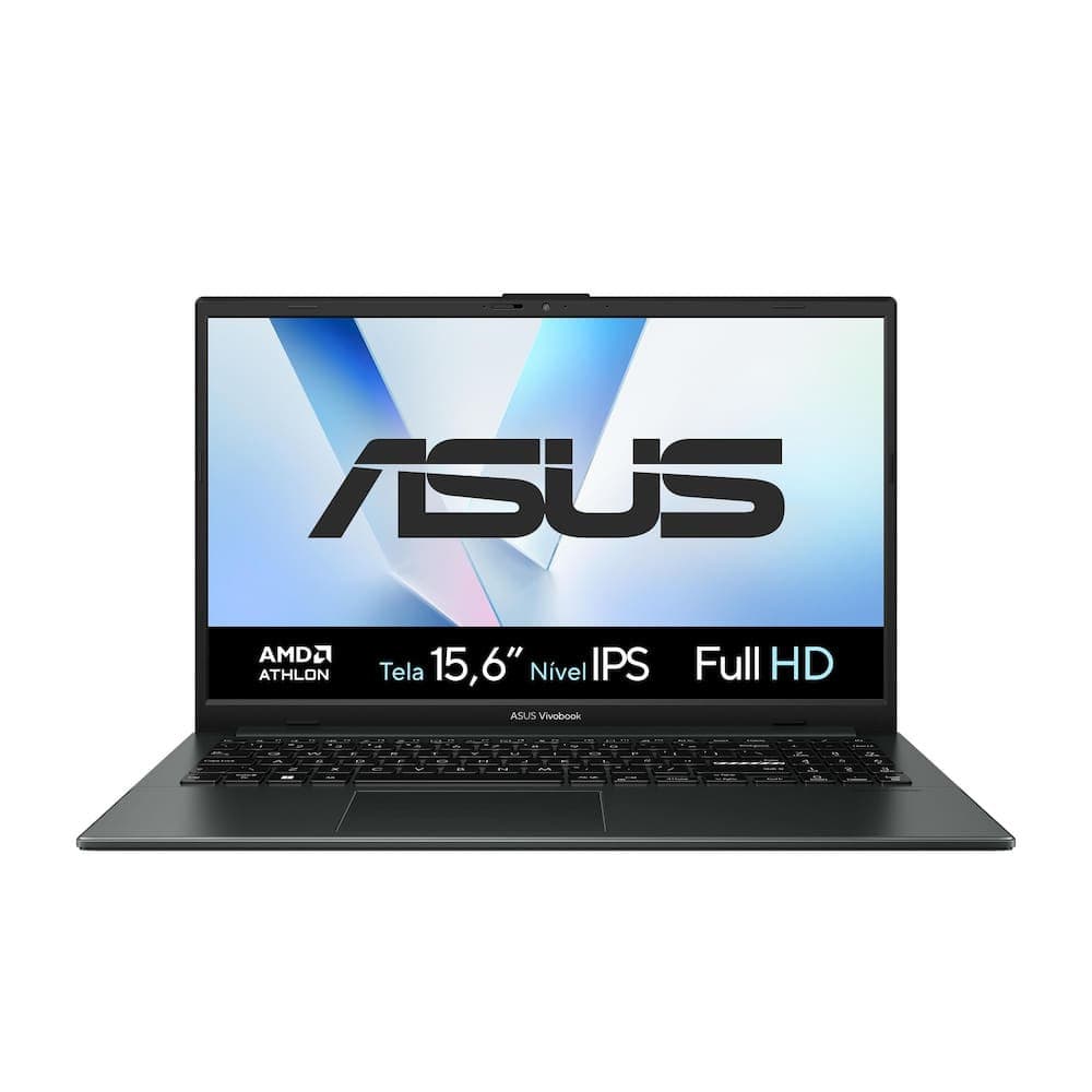 Notebook ASUS Vivobook Go 15 AMD Athlon 4GB RAM 128GB SSD 15,6 Full HD Windows 11