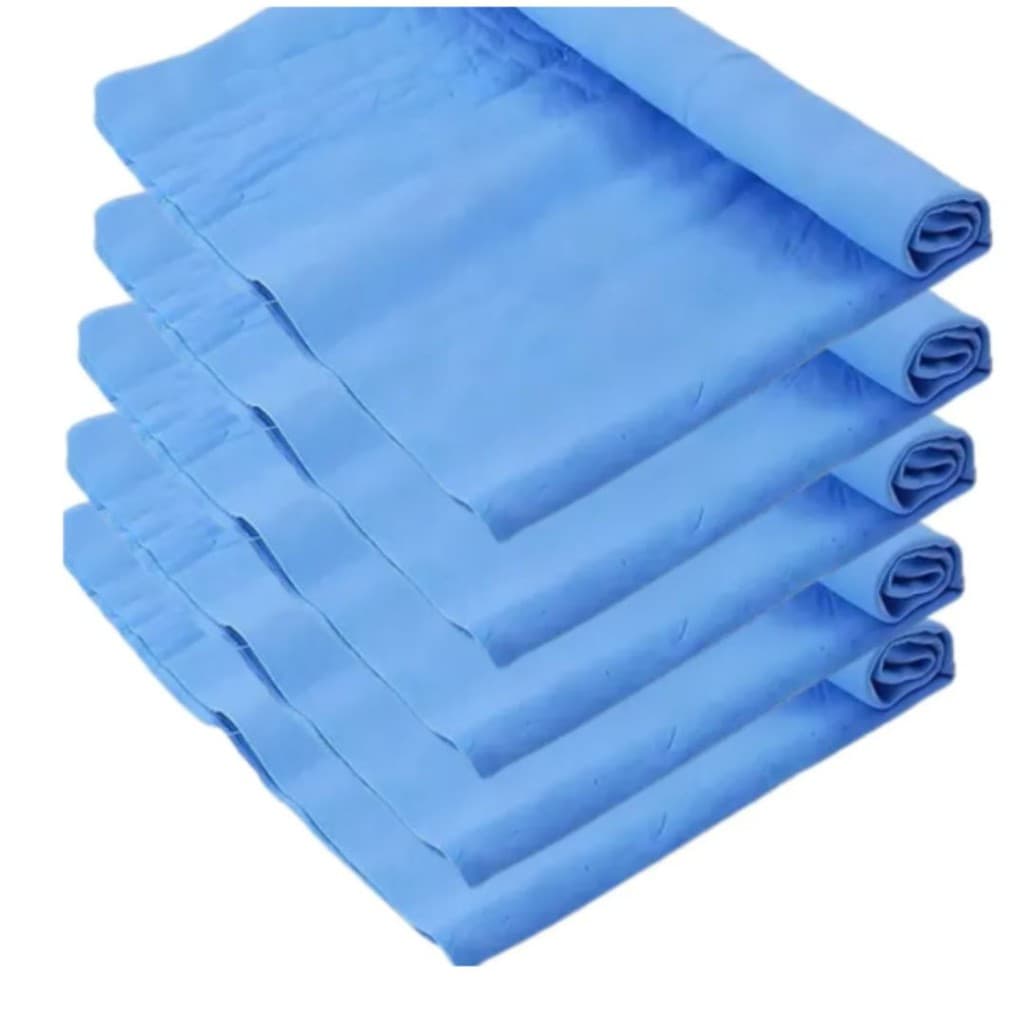 Kit 5 Toalhas Mágica Automotiva Multiuso Ultra Absorvente Limpa Seca para Casa e Carro Secagem rapida