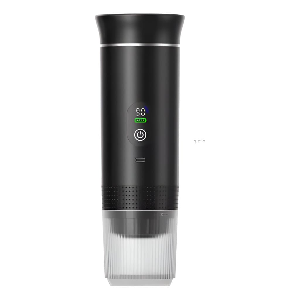Máquina De Café Expresso Portátil 3 Em 1 Preta Capsula nescafe Ou Pó 20 bar novo modelo 8gr 80ml USB C