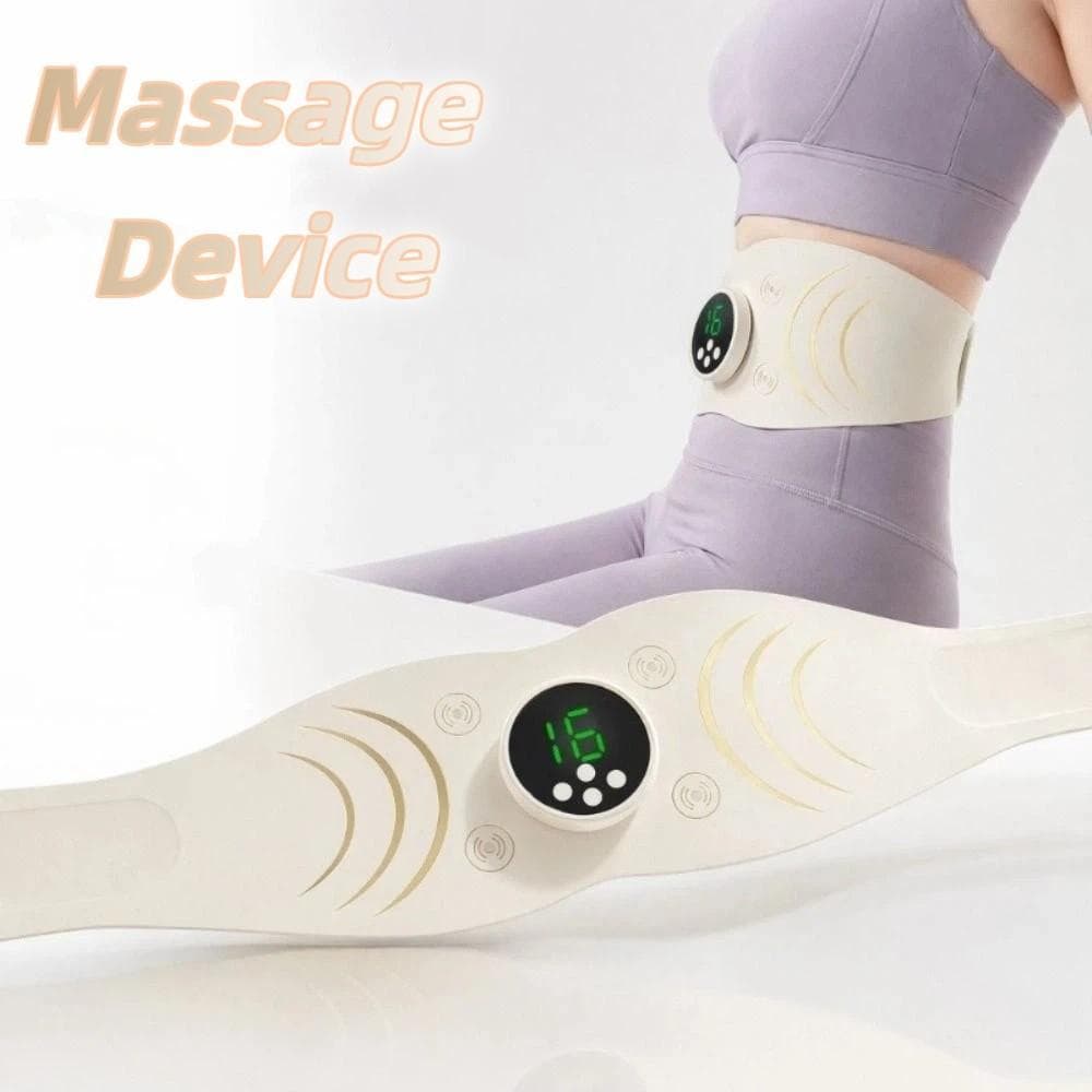 Cinto De Massagem Com Luz Vermelha , Massageador De Cintura Portátil Multifuncional Muscular Leve E Quente Temperatura