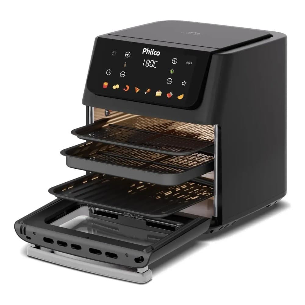 Fritadeira Air Fryer Philco 16L PAF16C Digital Preta