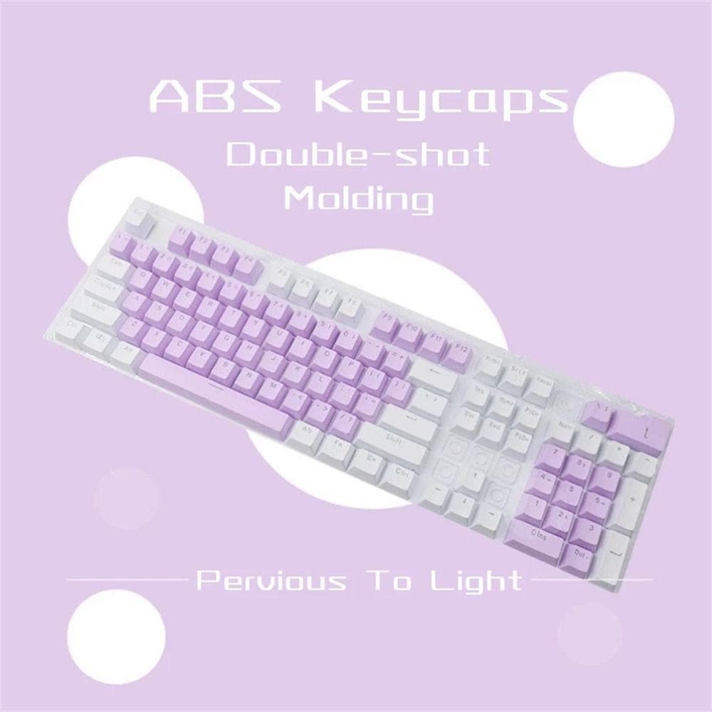 NEARVIO Keycaps Mecânicos Teclado Mecânico Universal Transparente 61/87 104/108 980k Teclas Em Branco