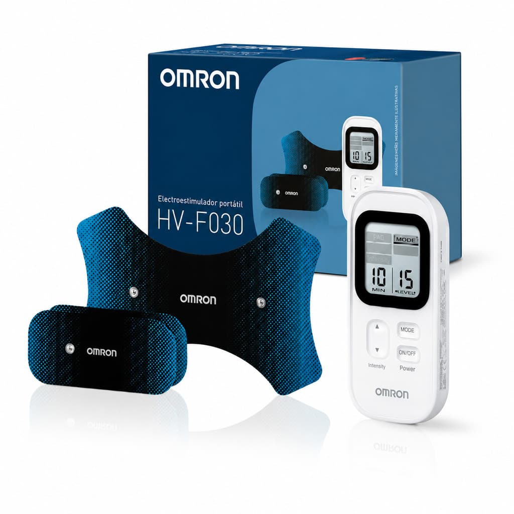 Massageador TENS Eletroestimulador Portátil Para Alívio De Dores Musculares - OMRON