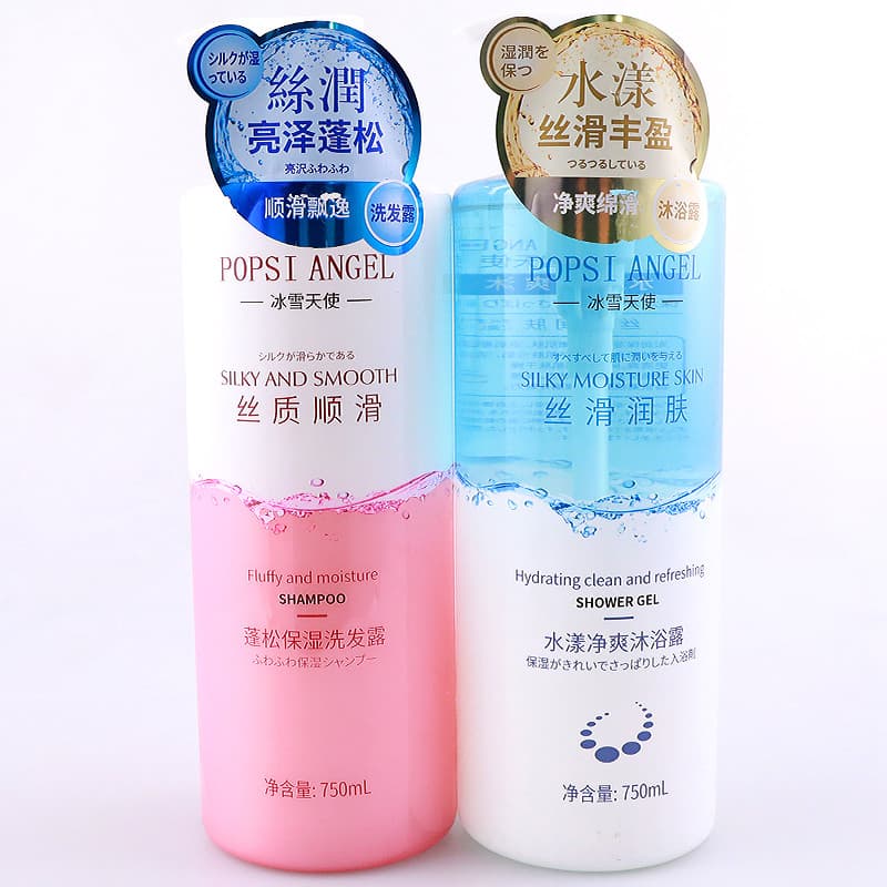 Gelo anjo seda hidratante brilhante Shampoo fofo macio hidratante Anti-caspa limpeza rejuvenescedor limpeza da pele lava