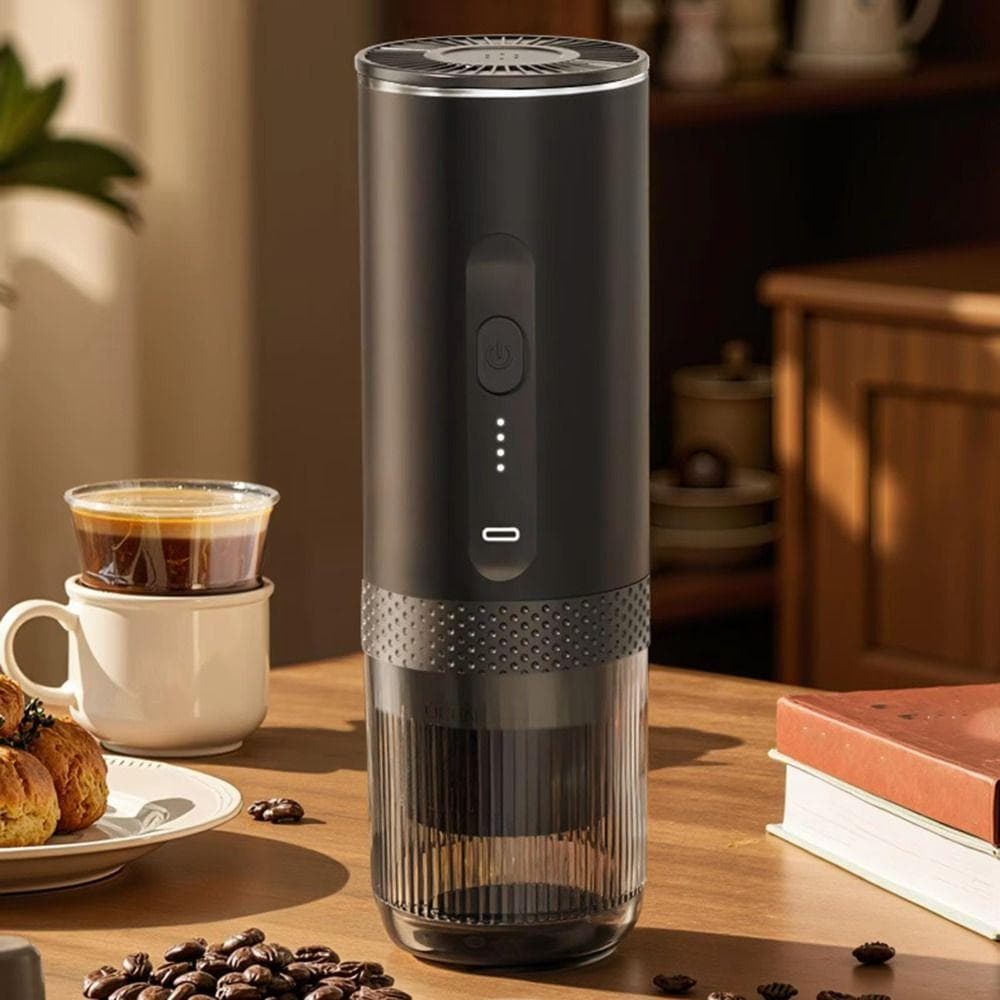 Cafeteira Elétrica , Café Expresso Portátil Com Autoaquecimento Sem Fio | Máquina De 2 Em 1 De 20 Barras 7500mAh