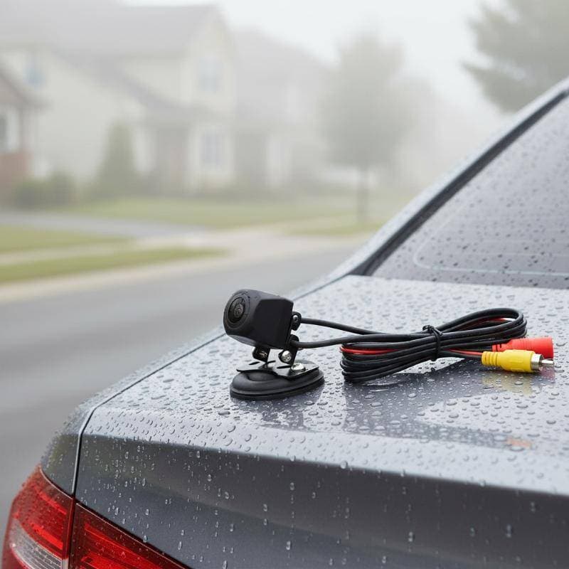 FCBR 1 Conjunto AHD Câmera De Visão Traseira Do Carro Noturna Baup HD Assistência De Estacionamento Traseiro À Prova D'á