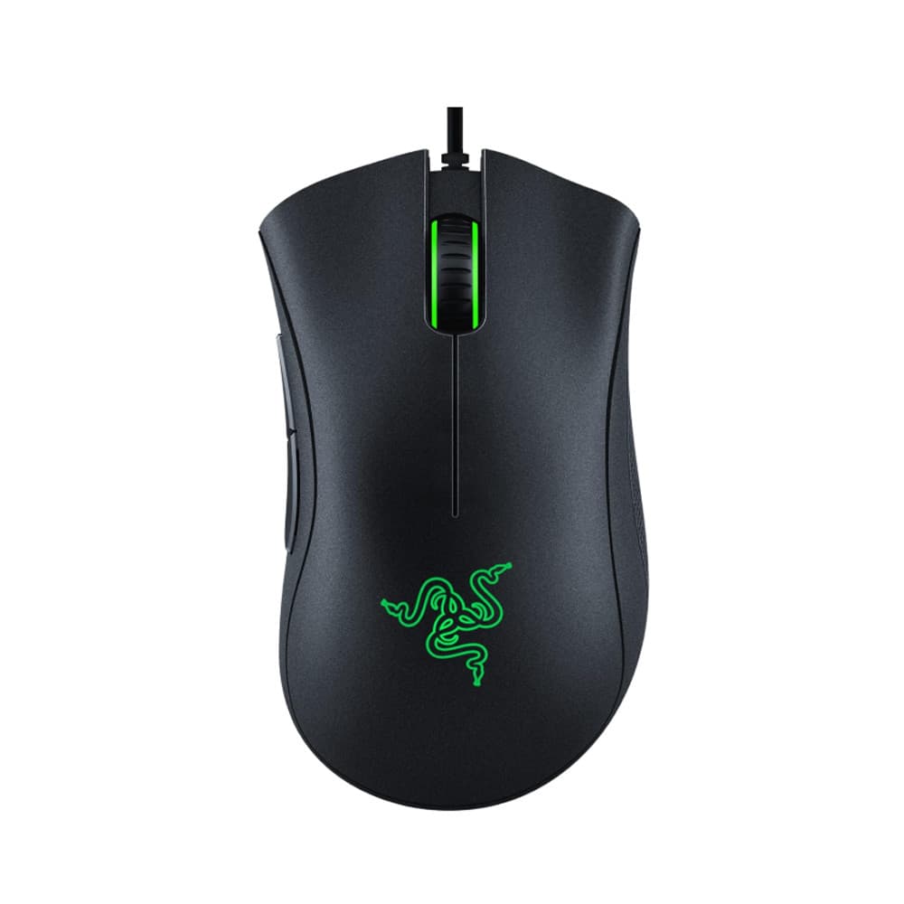Mouse Gamer Óptico 6400 DPI USB Com Fio, Ergonômico LED RGB para Notebook e PC Desktop