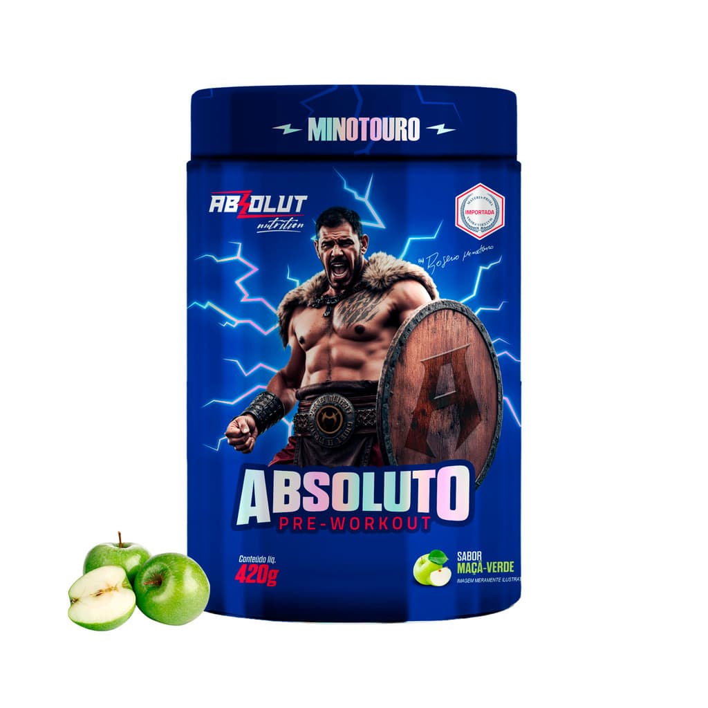 Pré Treino Absoluto Beta Alanina + Tirosina + Glicerol + Citrulina + Arginina 420g