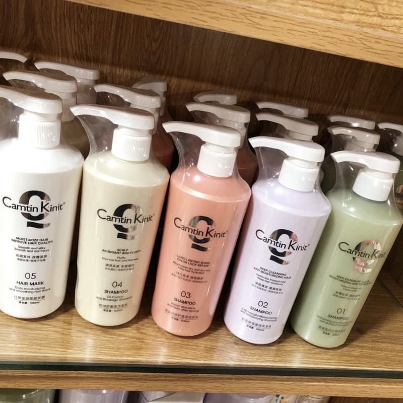 Qinye Shampoo Condicionador Controle de Óleo Anticaspa Hidratante Shampoo Fofo Shampoo Macio Proteína Máscara Capilar 50