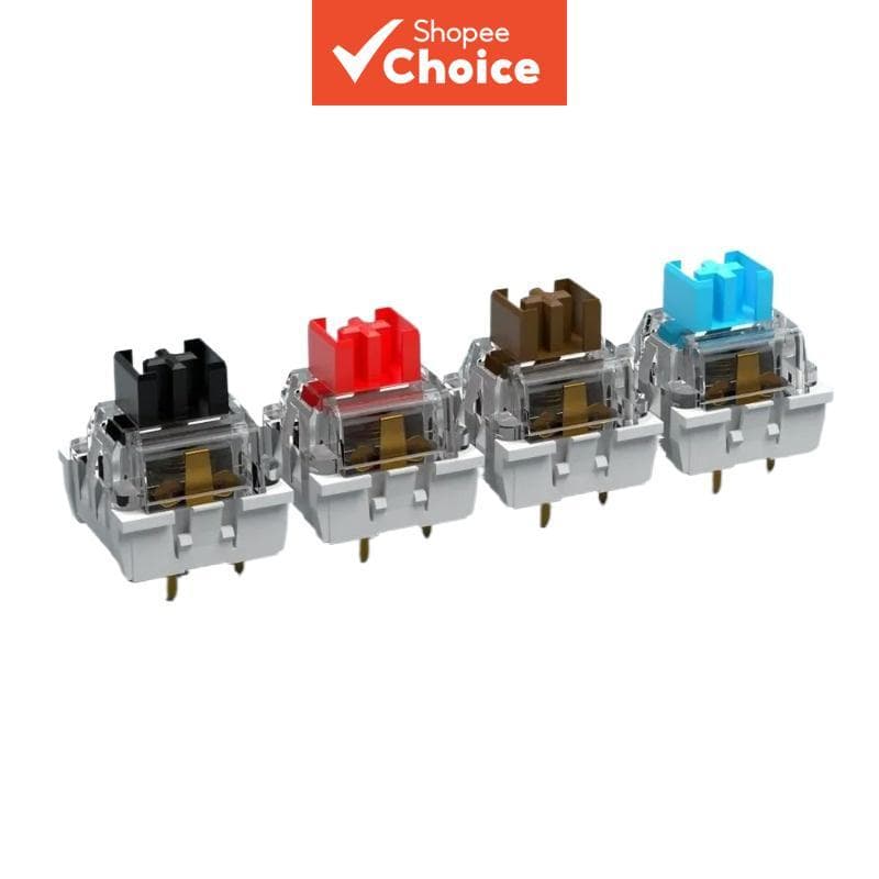 ITLY [30 unidades] Conjunto de 3 pinos de interruptores mecânicos táteis para substituição de teclado Ou MX Redragon RGB